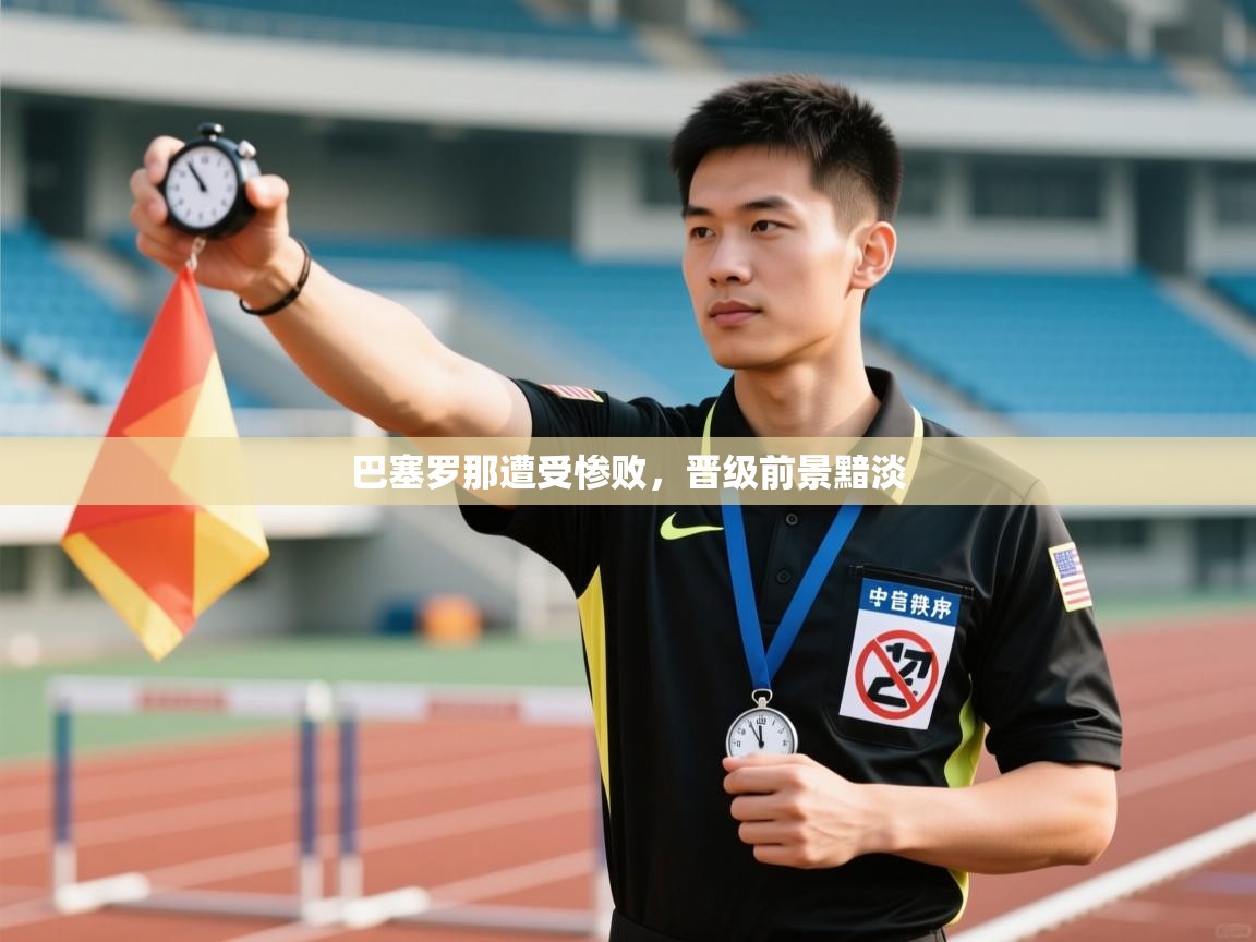 巴塞罗那遭受惨败，晋级前景黯淡  第1张