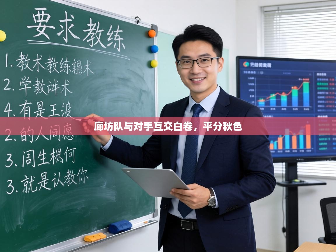 廊坊队与对手互交白卷，平分秋色